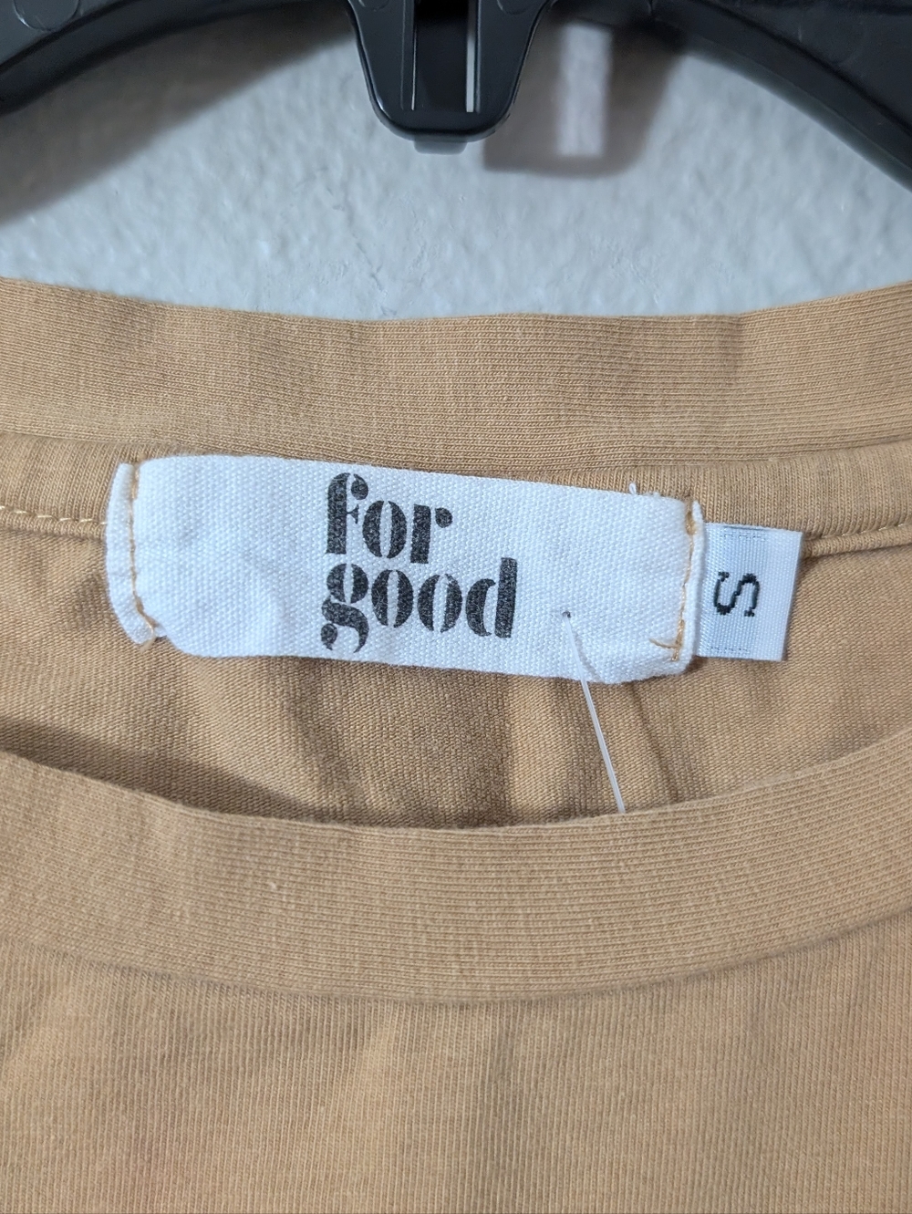 BRUNCH Embroidered Beige Tee - Picture 2 of 4